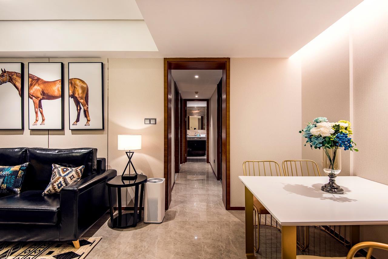 Chengdu Cloud Service Apartment Chunxi Taikoo Branch Exterior foto